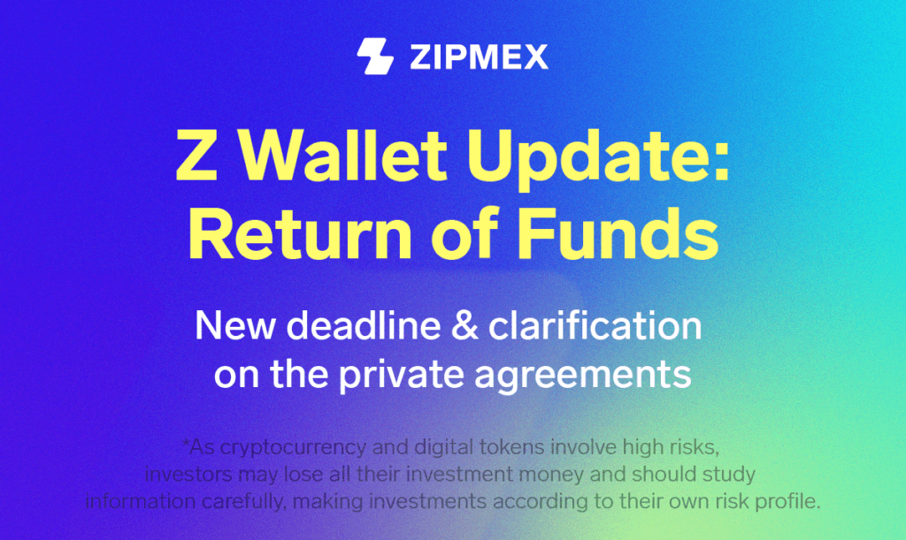 Z Wallet Updates Private Agreements