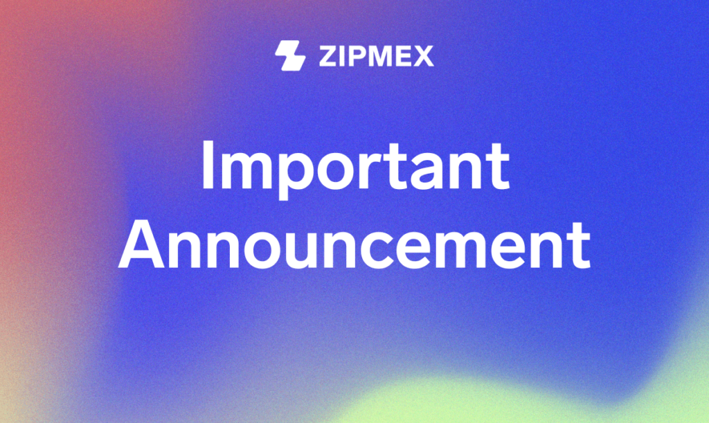 Important Announcement Zipmex Investment Deal Update